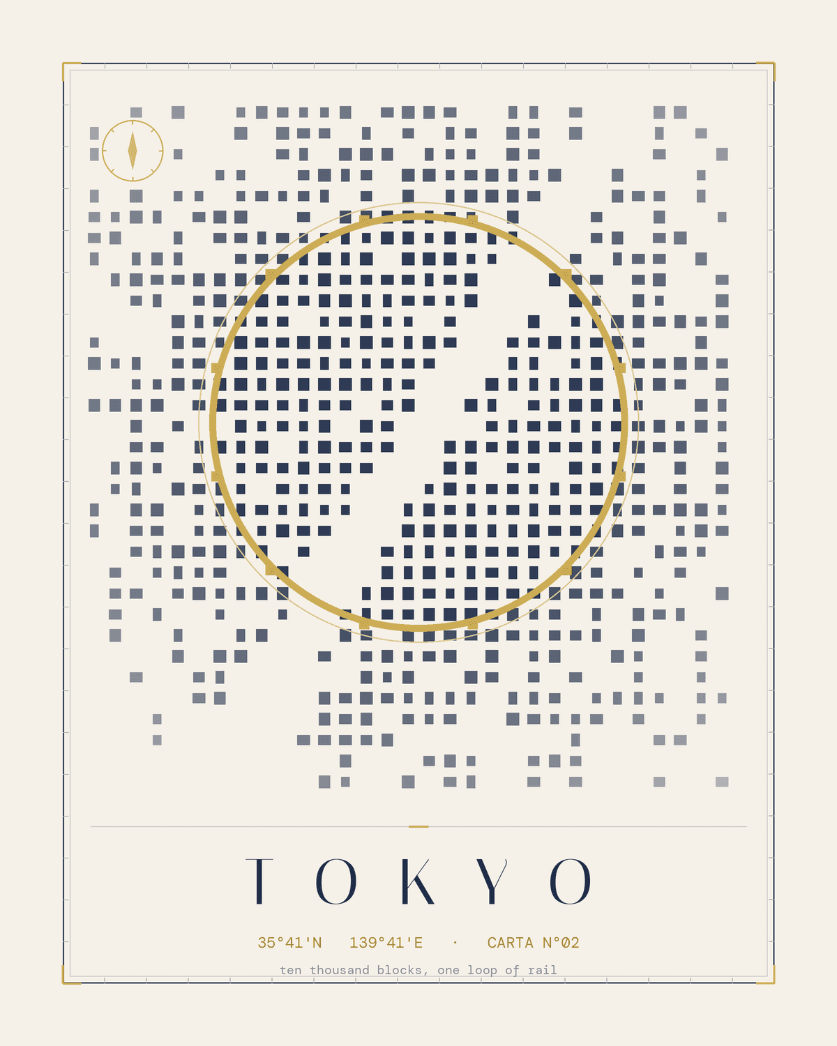 Carta chart of Tokyo
